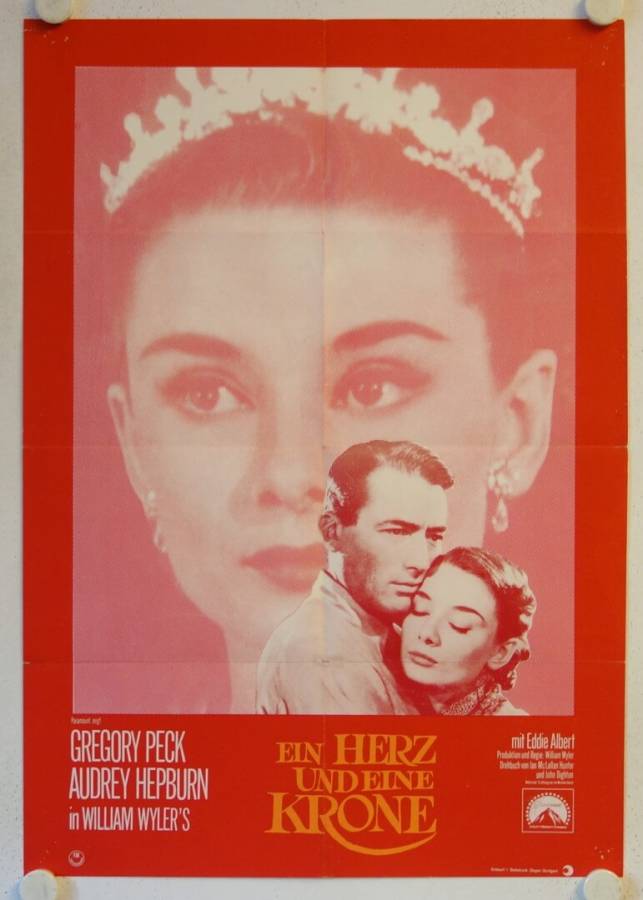 Roman Holiday re-release german movie poster